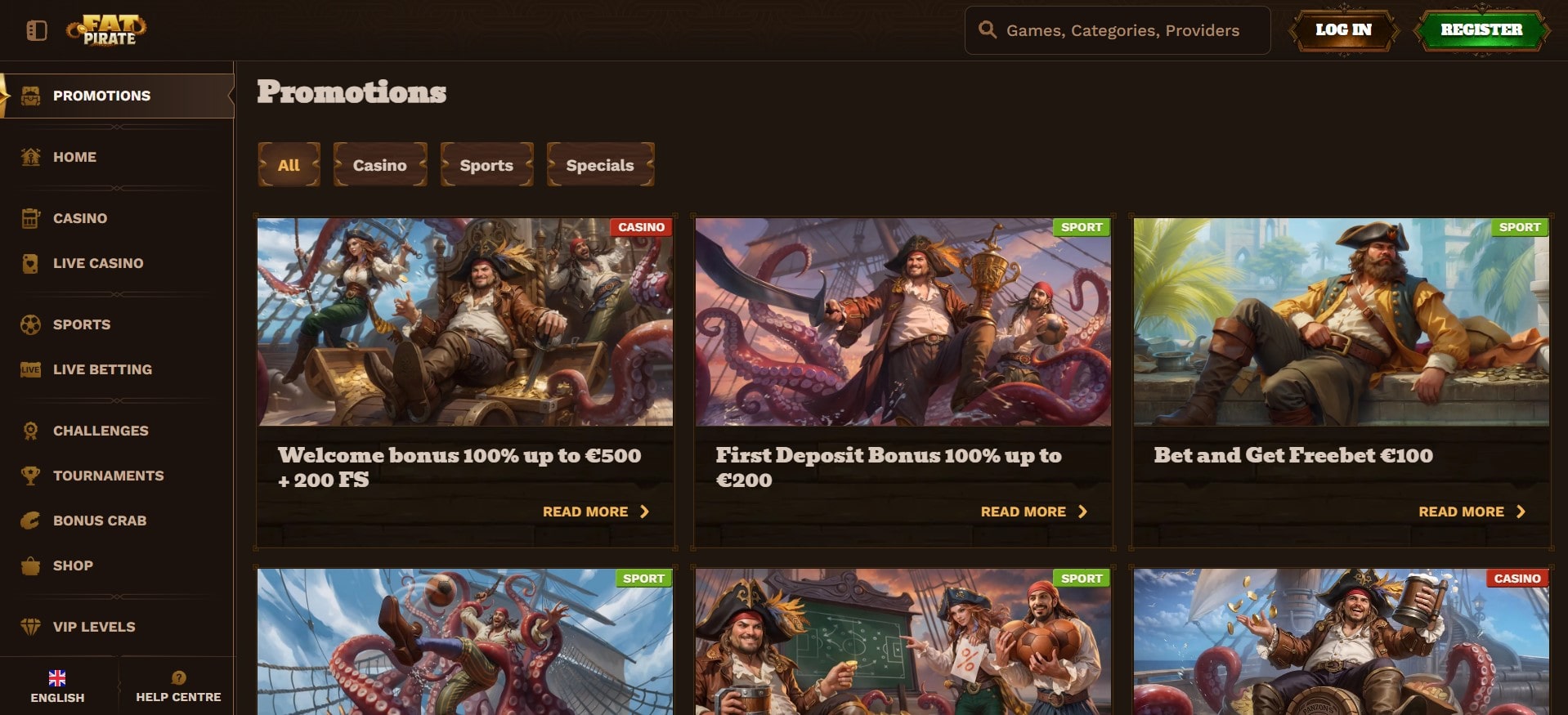 Fat Pirate Bonus