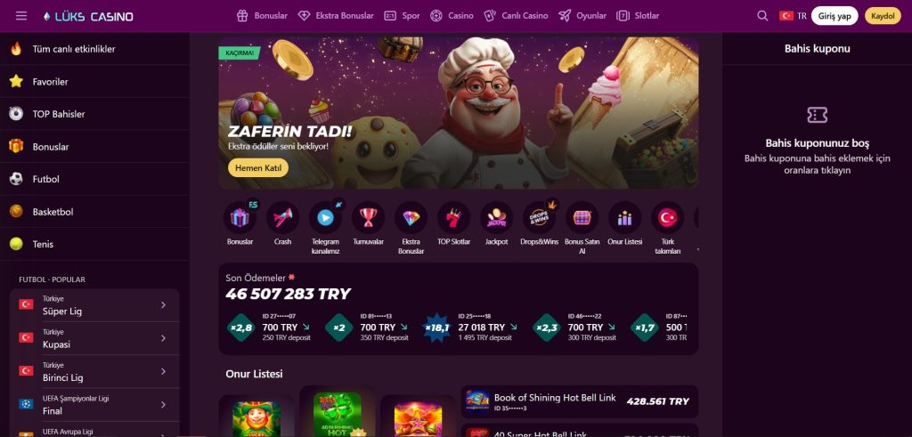 Luks casino Turkey